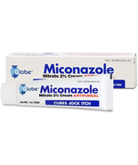 Globe Miconazole Nitrate 2% Antifungal Cream, Cures Most Athletes Foot, ... - £7.51 GBP