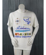 Vintage Graphic T-shirt- The Golden Odyssey Panama Cruise Ship - Men&#39;s L... - $67.20 CAD