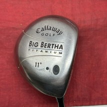 Callaway Titanium Big Bertha Right Hand Golf Driver 11* Gem 55w Graphite... - $39.55