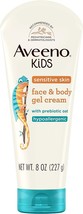 Aveeno Baby Sensitive Skin Face &amp; Body Gel Cream for Kids with Prebiotic... - $21.99