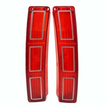 Used - 1968 Pair Amc Rebel Wagon Tail Light Lenses Sae Dbst 68 Ar Hl B2P222 - $39.59