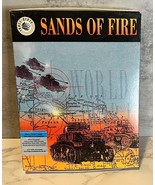 Sands of Fire WWII Game IBM PC XT/AT DOS Tandy 1000/3000 Vintage 1989 CIB - £15.41 GBP