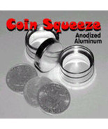 PRO Magic Coin Squeeze Deluxe EXAMINABLE Solid Aluminium Penetration WATCH DEMO
