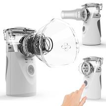 Handheld Nebulizer Machine Ultrasonic Humidifier Mist Mesh Steam Inhaler - £31.41 GBP