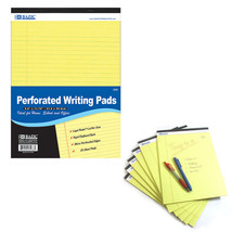 1 Perforated Writing Pad Legal Ruled Universal 50 Sheets Letter Size 8.5... - $17.99