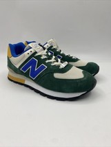 New Balance Rugged Green Royal Blue Shoes ML574DVG Men&#39;s Size 11.5 - £125.07 GBP