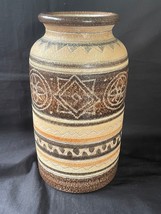 Beau Vintage Céramique Vase De Italica Ars, Italie En Grand Forme Signé - £119.47 GBP