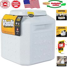 Gray Pet Food Storage Container, Airtight &amp; Stackable Design - 25lbs - $1,292.24 MXN