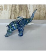 Lenox Vintage Blue Handblown Glass Elephant Figurine Art Swirl Collectible - $551.59 MXN Lenox Vintage Blue Handblown Glass Elephant Figurine Art Swirl Collectible - $551.59 MXN