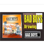 Eric Nyamor BAD BOYS Movie DRAWING illustrated ART POSTER????BUY NOW!???