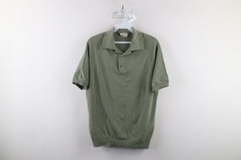 Vintage 50s 60s Streetwear Mens M Ban Lon Knit Collared Pullover Polo Shirt USA - $118.75