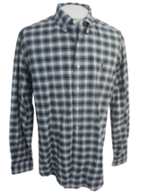 Ralph Lauren Classic Fit Men plaid shirt XL long sleeve pit to pit 28 fitted vtg - $32.66