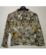 Dolce Gabbana Jacket Top floral cotton sz 42 new - $720.65 CAD