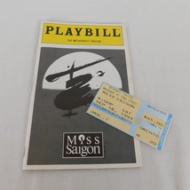 Miss Saigon Sept 1993 Playbill Ticket Stub Broadway Theatre Christopher Peccaro - £6.14 GBP