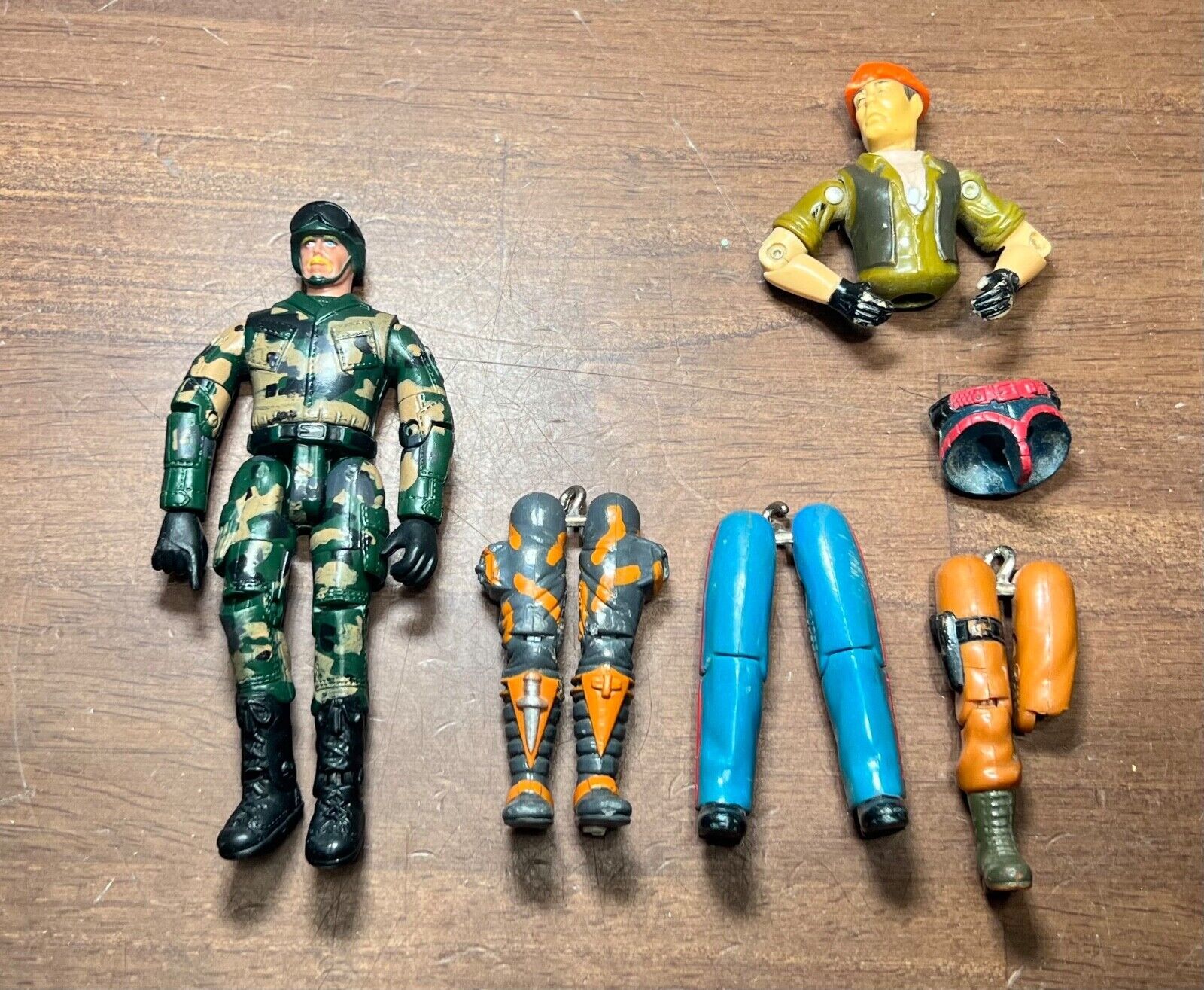 Vintage GI Joe Action Figure Body Parts Repair Lot as-is - $25.00