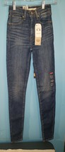 Levis Womans Mile High Super Skinny Blue Jeans Sz 24x30 NEW - £23.39 GBP