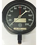 1943 WWII US Navy GAUGE CO. NY Military Pneumatic Pressure Gauge  1/2 AD... - $148.50