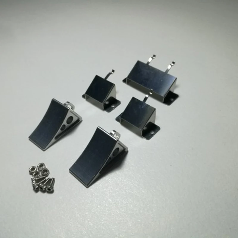 Cnc Aluminum Alloy Skid Stop Metal For 1/14 Tamiya Scania R470 R620 Volvo Actros - £17.10 GBP