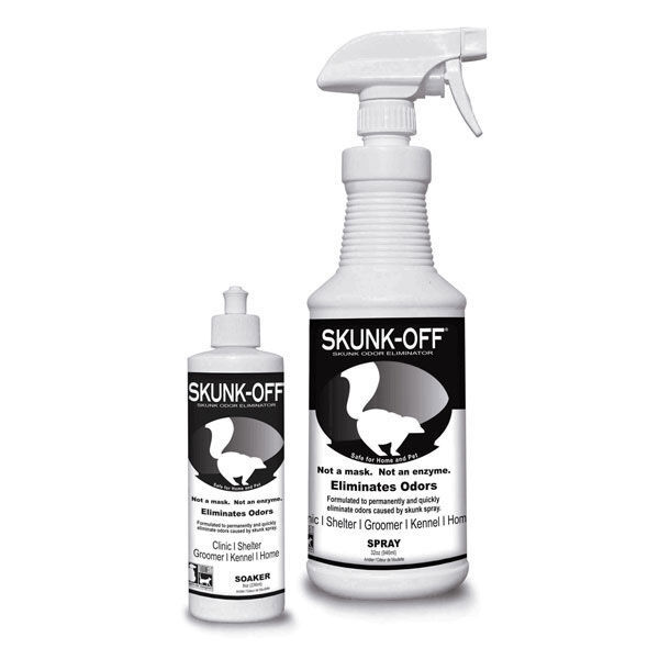 SKUNK OFF ODOR REMOVER Not a Mask Safe & Effective Enzymes Remove Odors Pet Safe - $19.69 - $65.23