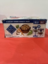 Blue Buffalo Blue&#39;s Stew Chicken &amp; Beef In Gravy Wet Dog Food Variety Pack - £17.05 GBP