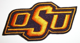 Oklahoma State Cowboys~Embroidered PATCH~3 1/2&quot; x 1 3/4&quot;~Iron or Sew On~... - £3.71 GBP