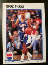 1991-92 Hoops Basketball Base Card #431 Spud Webb - £1.07 GBP