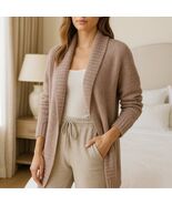 Barefoot Dreams CozyChic Lite Circle Cardigan, Size XS/S, Tan/Sand, NWOT - €67,70 EUR
