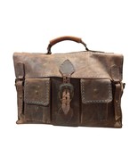 Leather laptop bag, Western Worn-Wooden Document, Laptop Bag, Brown lapt... - €306,23 EUR
