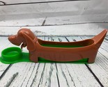 Hot Dog Holder and Slicer Snacks Fun Lunches for Kids Green - £18.91 GBP