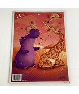Disney The Lion King Tray Puzzle Simba Nala Hippo Giraffe Vintage Parker... - $27.01 CAD