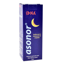 ASONOR~Anti-Snoring Nasal Spray~30ml~Gradual Reduction of Snoring~High Q... - $35.94