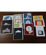 Handmade Cards w/ Envelopes Textured Set 13 Greetings Graduation Get Wel... - $22.27