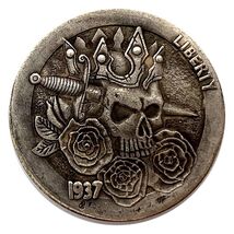 Lucky  &amp; Gift Copper “Crown of Thorns  25 mm  Coin #CL144 - €2,42 EUR