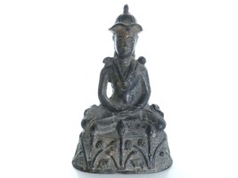 Vintage Bronze Buddha Statue - £185.93 GBP
