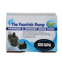 Danner The Fountain Pump Magnetic Drive Submersible Pump - 120 GPH - £23.61 GBP