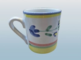 Caleca Porcelain Coffee Mug Lisa Marked Made in Italy - $19.79