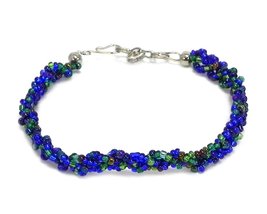 Mia Jewel Shop Multicolored Braided Seed Beaded Thin Strand Bracelet - Womens Fa - £6.28 GBP