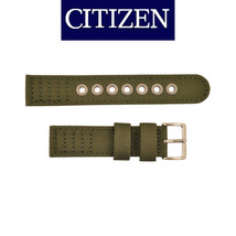 Genuine Citizen Eco-Drive Men&#39;s  AT0200-05E Green Canvas 20mm Watch Band... - £35.64 GBP