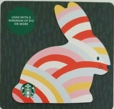 Starbucks 2021 Red Easter Bunny Collectible Gift Card New No Value - £1.58 GBP