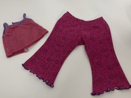 American Girl Paisley Print PJs pajama pants &amp; tank top shirt Just Like ... - £8.15 GBP