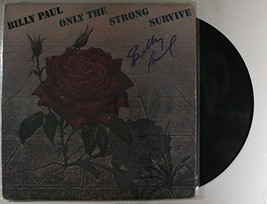 Billy Paul (d. 2016) Signed Autographed &quot;Only the Strong Survive&quot; Record... - $128.69