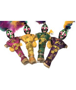 Lot of 3 New Orleans Voodoo Doll | Assorted Colors | New Orleans Voodoo ... - $18.46