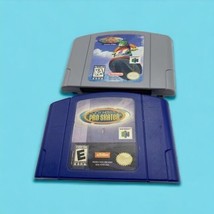 Lot of 2 Tony Hawk Pro Skater &amp; Wave Race Nintendo 64 N64 Games Pins Cleaned - £19.54 GBP
