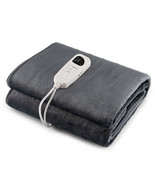 Electric Heated Mattress Pad with 5 Heating Levels and Overheat Protecti... - $175.63 CAD
