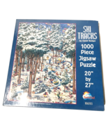 David Badger 1000 Pcs Ski Tracks Puzzle Sealed - $54.13 CAD