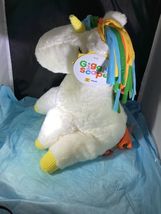 Baby Unicorn Plush by Giggle Scape White 14&quot; Very Soft Stuffed Animal NWT - £8.35 GBP