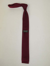 Men's Vitorofolo Italy Slim Tie Woven Fabric Fashionable RS-3 Burgundy image 2