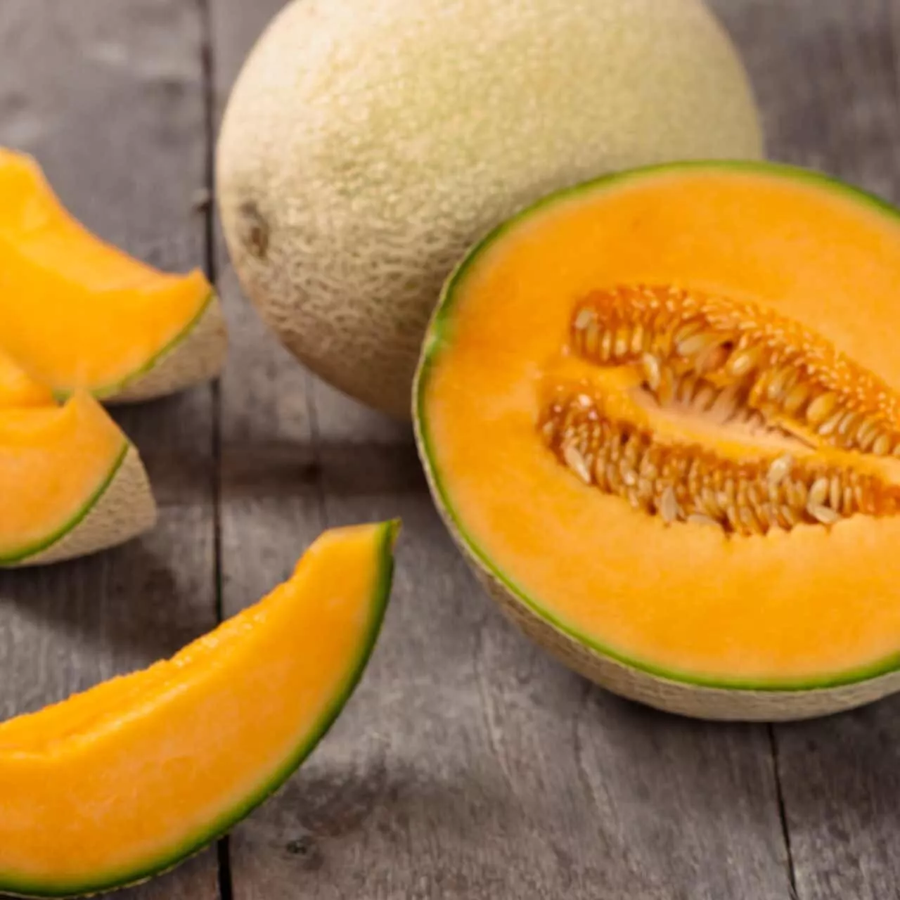 Top Mark Cantaloupe Cucumis Melo Fruit Melon NON GMO 50 Seeds  - $9.50
