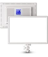 Raleno Led Video Light, Built-In 4000Mah*2 Battery 3200-5600K Cri95 0-100% - $1,700.65 MXN