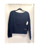 Tommy Hilfiger Jeans Womens Size L New Blue Sweater Chunky Knit - $29.69